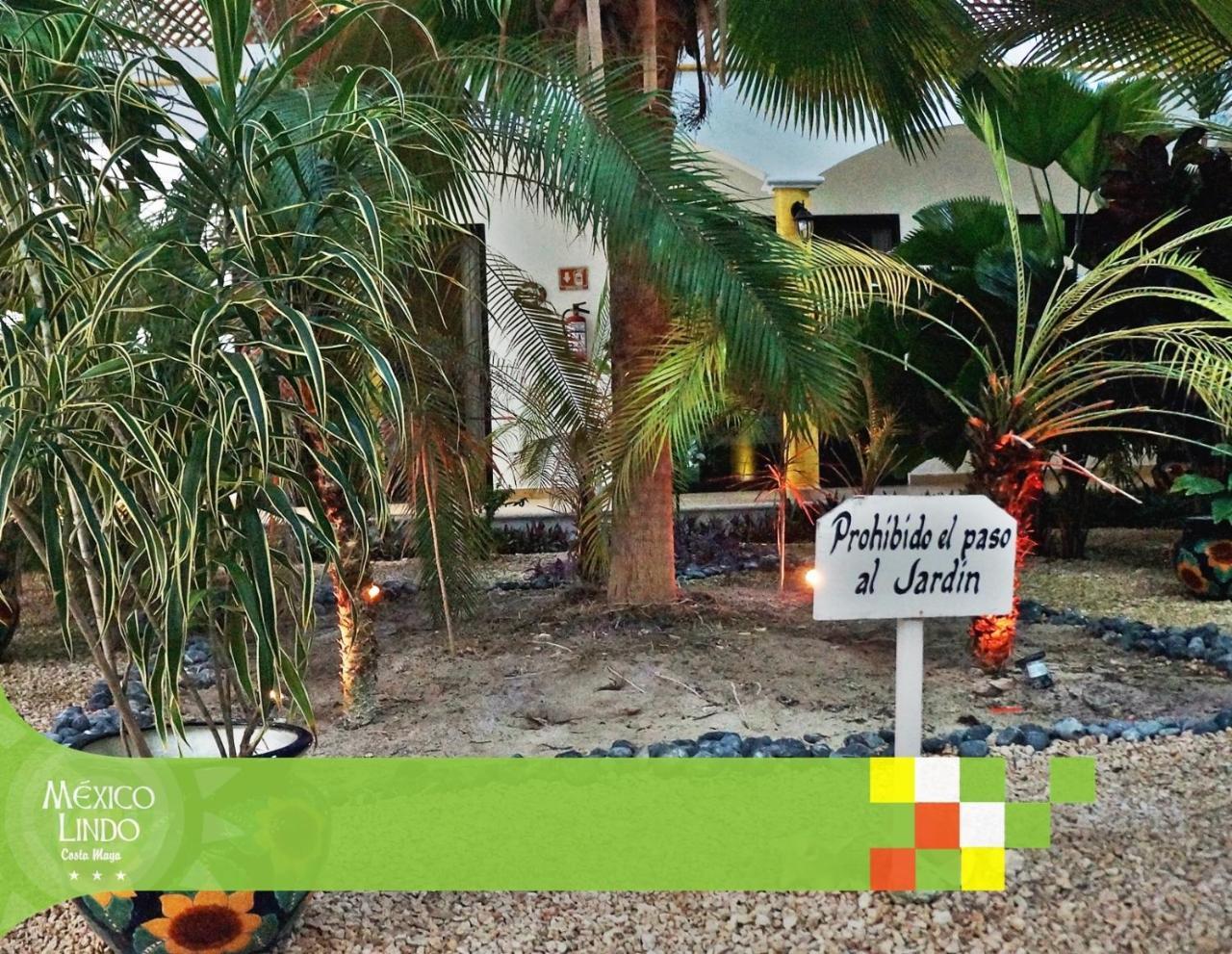Hotel Mexico Lindo Mahahual Kültér fotó