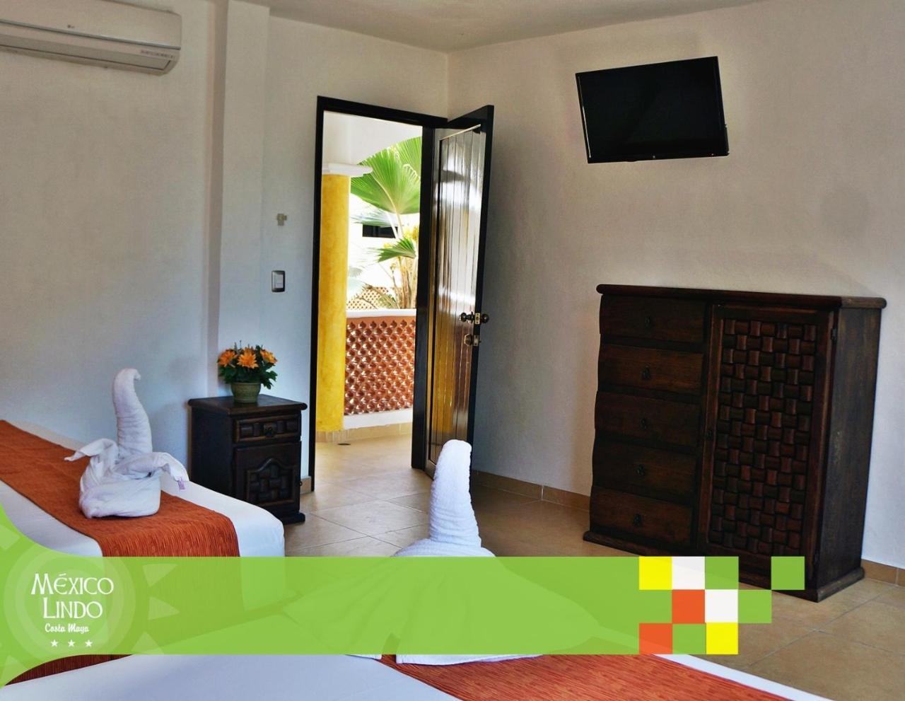 Hotel Mexico Lindo Mahahual Kültér fotó